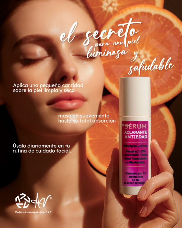 Serum Aclarante Antiedad - Imagen 4