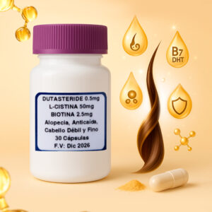 Capsulas Capilares/Alopecia, Anticaída/ Cabello Débil Y Fino